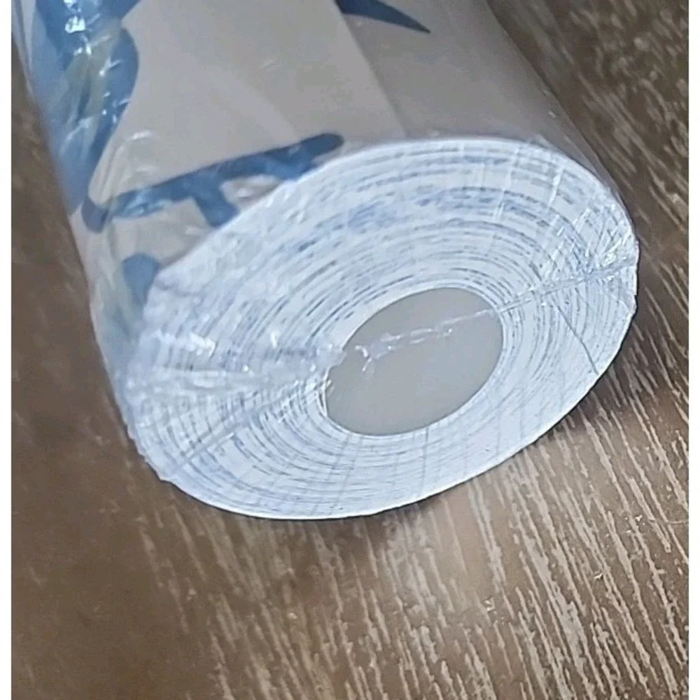 Anna French/Thibaut Blue Green White PEACOCK TOILE AT57830 Double Roll SEALED